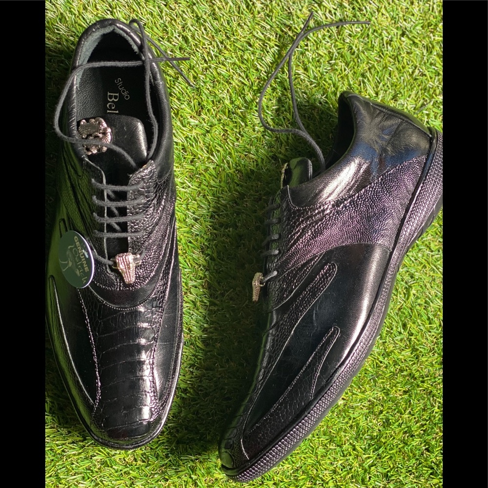 Belvedere Ostrich Bene Sneaker
